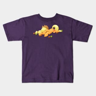 Sleeping Applejack Kids T-Shirt